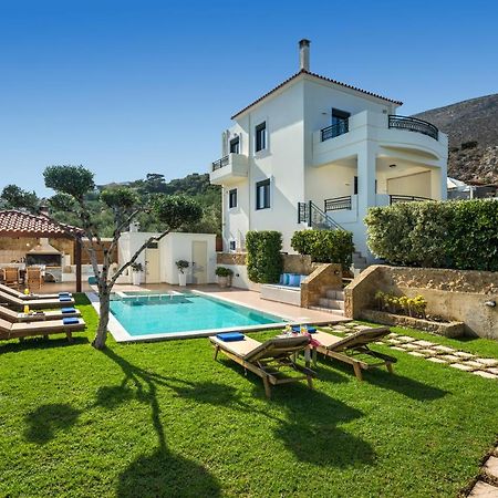 Villa Georgia Heated Pool & Jet-Tub Kolimvarion Bagian luar foto