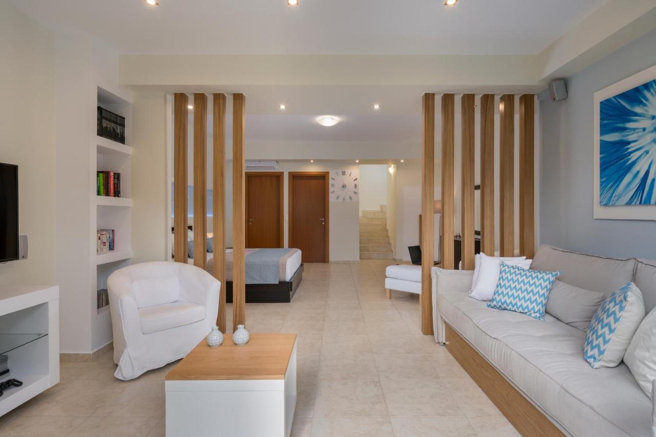 Villa Georgia Heated Pool & Jet-Tub Kolimvarion Bagian luar foto