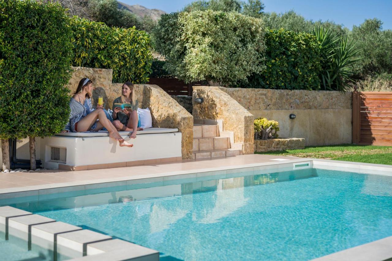 Villa Georgia Heated Pool & Jet-Tub Kolimvarion Bagian luar foto