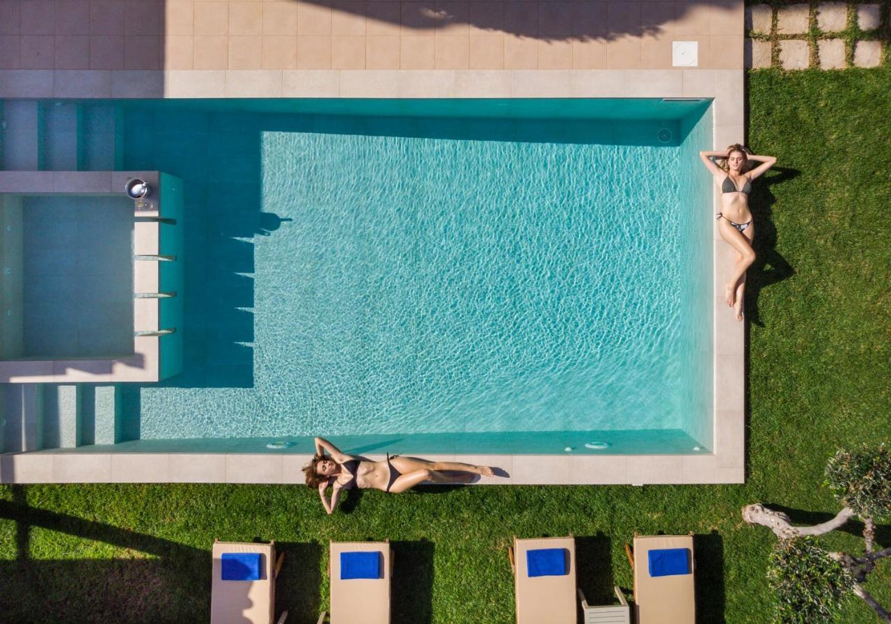 Villa Georgia Heated Pool & Jet-Tub Kolimvarion Bagian luar foto