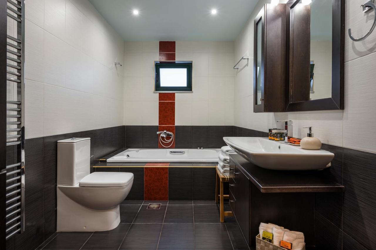 Villa Georgia Heated Pool & Jet-Tub Kolimvarion Bagian luar foto