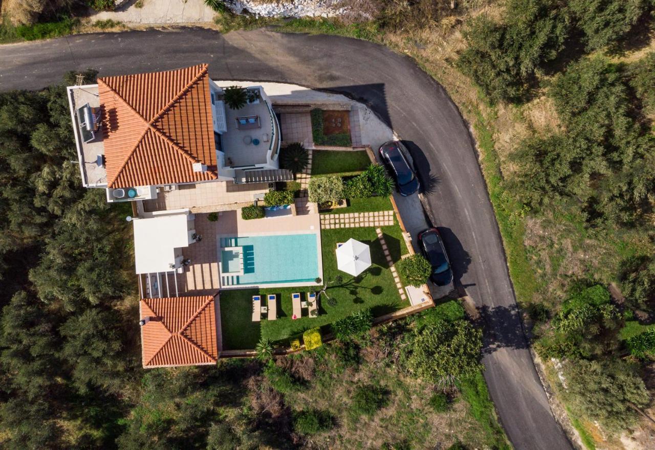 Villa Georgia Heated Pool & Jet-Tub Kolimvarion Bagian luar foto